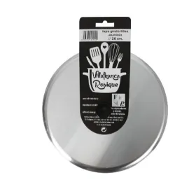 Cepešpannas Vāks VR Sudrabains Ø 27 cm Alumīnijs (12 gb.)