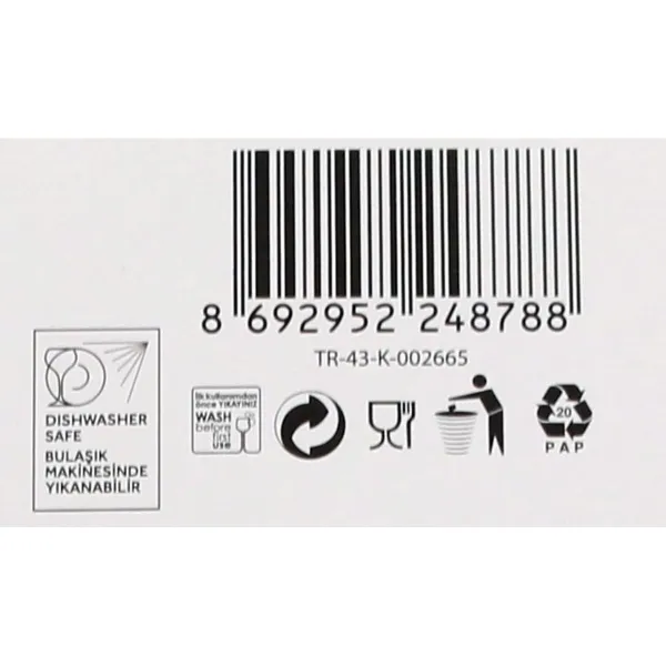 Setti laseja LAV Ella 330 ml (6 Kappaletta) (4 osaa)