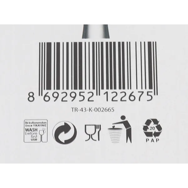 Vīna glāžu komplekts LAV Fame high 395 ml Vīna 6 Daudzums (4 gb.)