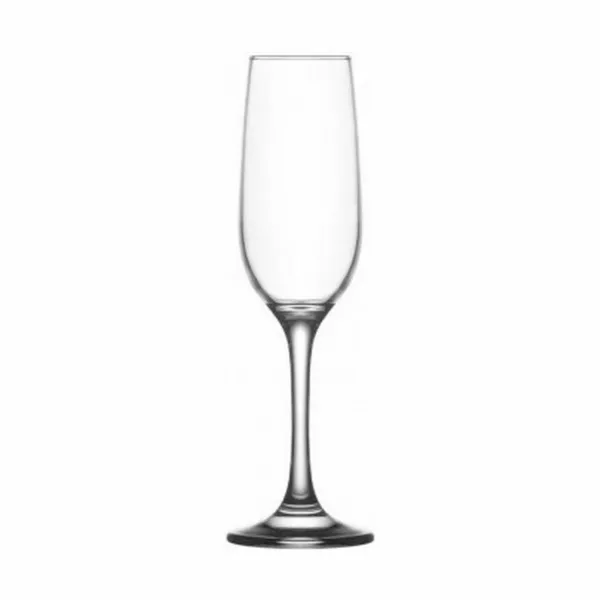 Champagne glass LAV Fame high 215 ml Champagne 6 Pieces (4 Units)