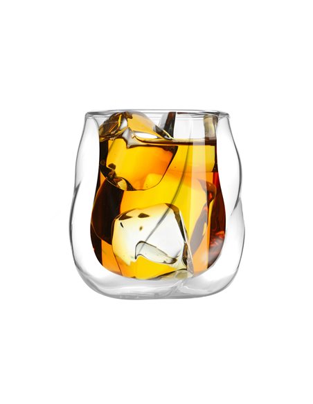 Double wall whisky glass 320ml ENZO 28487