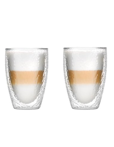 SET of 2 double wall glasses 350ml ALLESSIA 28494