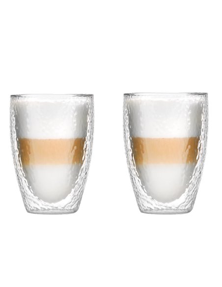 SET of 2 double wall glasses 350ml ALLESSIA 28494