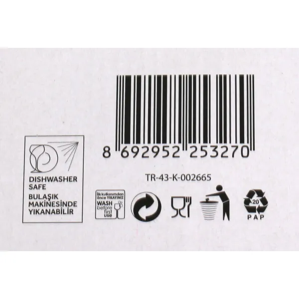 Džina un Tonika Glāžu Komplekts LAV Misket+ 645 ml 6 Daudzums (4 gb.)