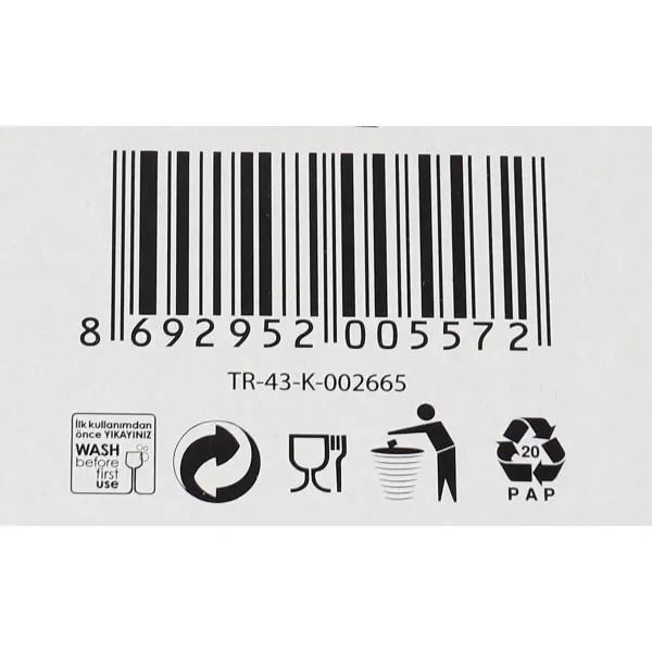 Vīna glāžu komplekts LAV Nevakar 240 ml Vīna 6 Daudzums (4 gb.)