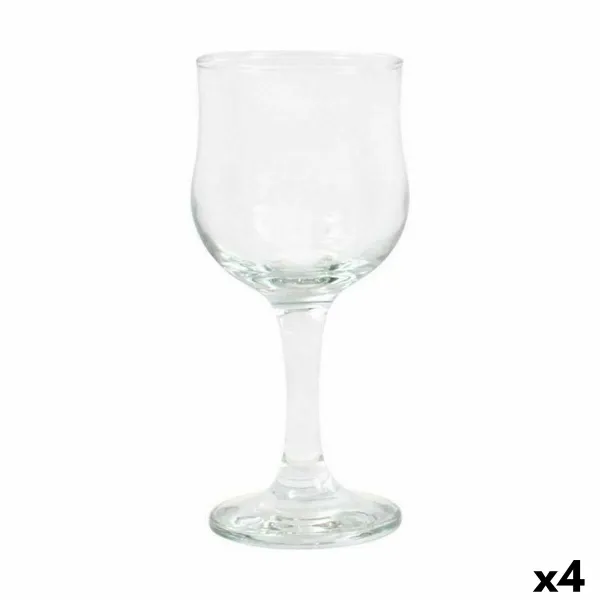 Vīna glāžu komplekts LAV Nevakar Balts 200 ml Vīna 6 Daudzums (4 gb.)