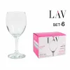 Set of cups LAV Empire 6 Pieces (4 Units)