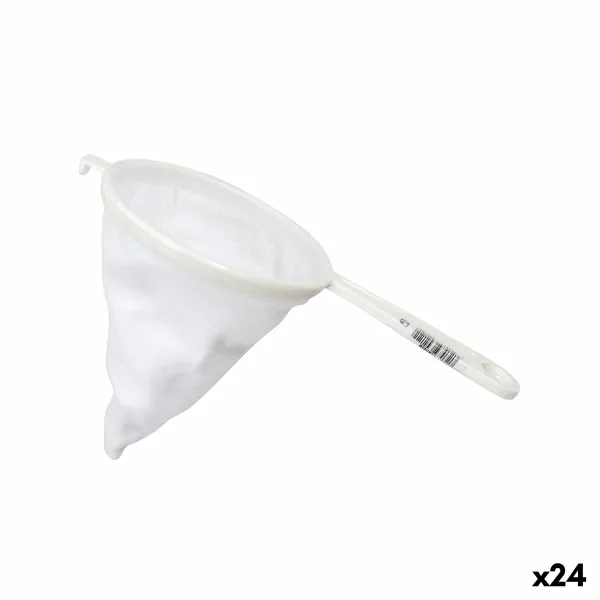 Filtruotas   Balta Plastmasinis Franela Ø 12 cm (24 vnt.)
