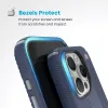 Speck Presidio2 Grip - iPhone 16 Pro Case (Coastal Blue / Dust Gray / White)
