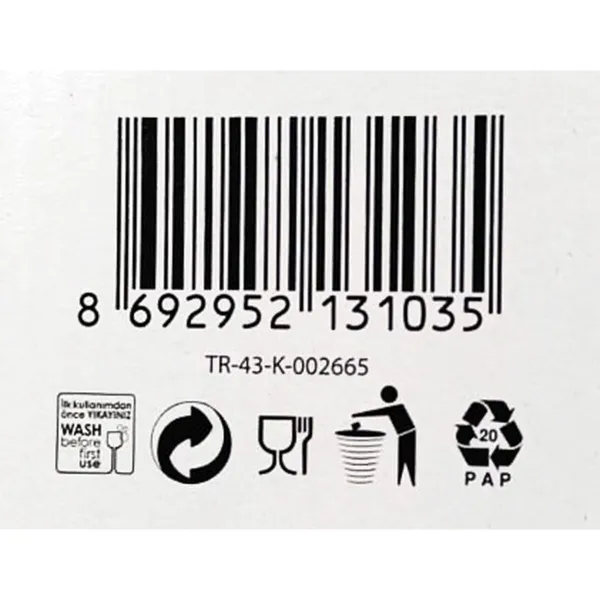 Набор мисок LAV Alinda 345 cc (6 pcs) 6 Предметы (6 штук) (8 штук)