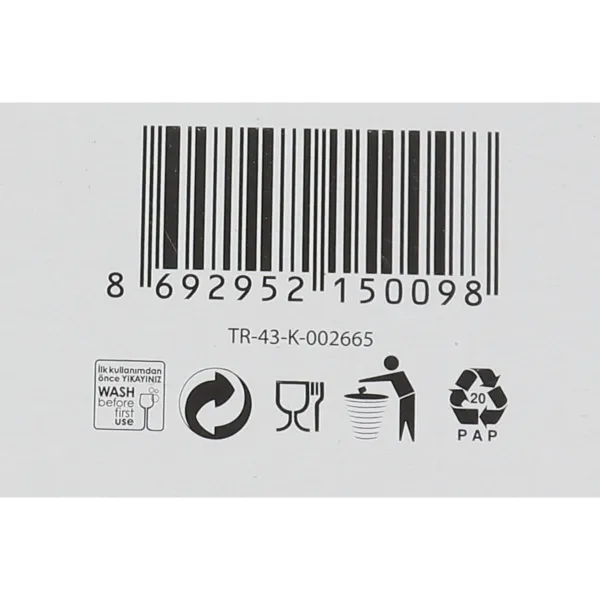 Набор мисок LAV VEG267F 345 cc (6 pcs) 6 Предметы (6 штук) (8 штук)