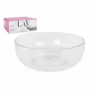 Salotų Dubuo LAV CP112-1 Skaidrus Stiklas 23 x 23 x 10 cm (4 vnt.) (2600 cc) (ø 23 x 9,4 cm)