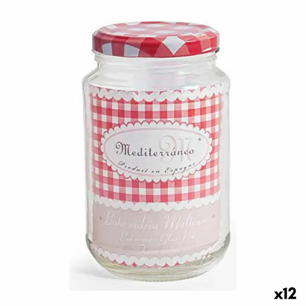 Stiklainis Mediterraneo A-370 Daugkartinis naudojimas stiklas 370 ml 7,2 x 12 cm (12 vnt.)
