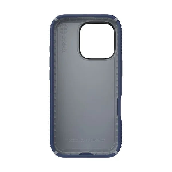 Speck Presidio2 Grip - iPhone 16 Pro Case (Coastal Blue / Dust Gray / White)