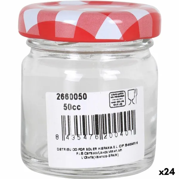 Stiklainis Mediterraneo   Skaidrus 50 ml stiklas (24 vnt.)