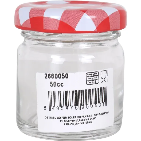 Burka Mediterraneo   Caurspīdīgs 50 ml Stikls (24 gb.)