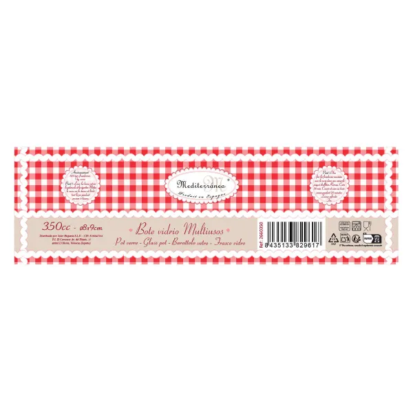 лодка Mediterraneo M127262 Cтекло 350 ml (12 штук) (350 cc)