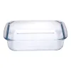 Alpina - Set of glass ovenproof dishes (2 pieces)