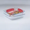 Alpina - Set of glass ovenproof dishes (2 pieces)
