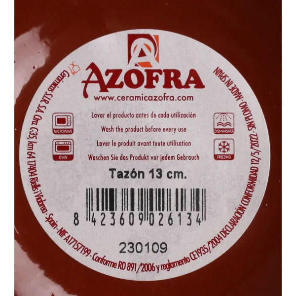 Dubuo Azofra Ruda (26 vnt.) (13,5 x 6,3 cm)