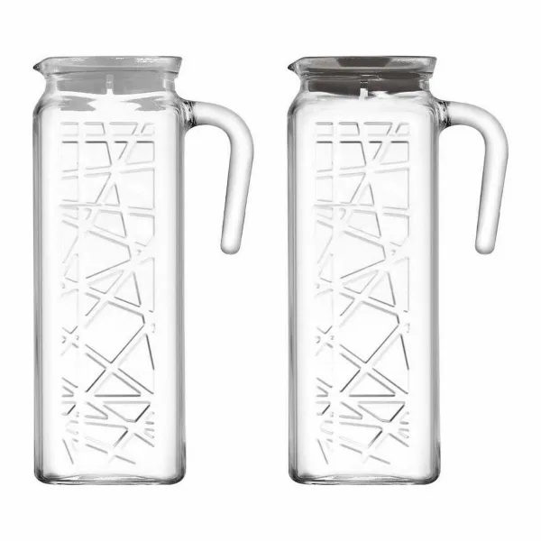 Кружка LAV Line Прозрачный Стеклянный (6 штук) (1,2 L)