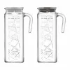Кружка LAV Line Прозрачный Стеклянный (6 штук) (1,2 L)