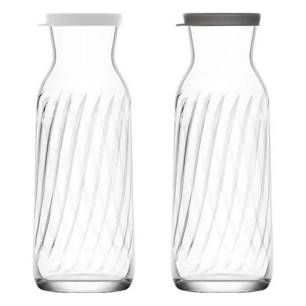 Стеклянная бутылка LAV 1,2 L С крышкой (12 штук)