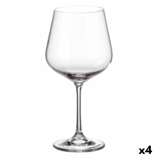 Набор бокалов для вина Bohemia Crystal Sira 600 ml 6 Предметы (6 штук) (4 штук)