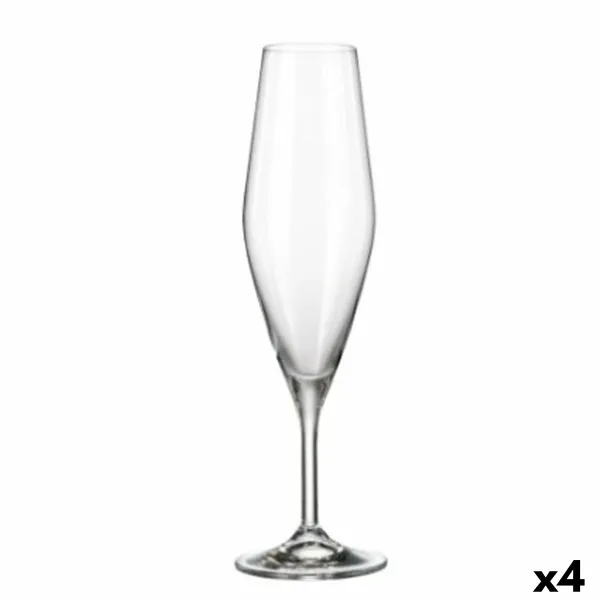 Šampano taurė Bohemia Crystal Galaxia 210 ml champagne 6 Dalys (6 vnt.) (4 vnt.)