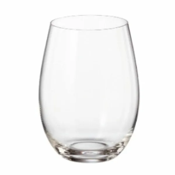 Набор стаканов Bohemia Crystal Clara 560 ml Стеклянный 6 Предметы (4 штук)