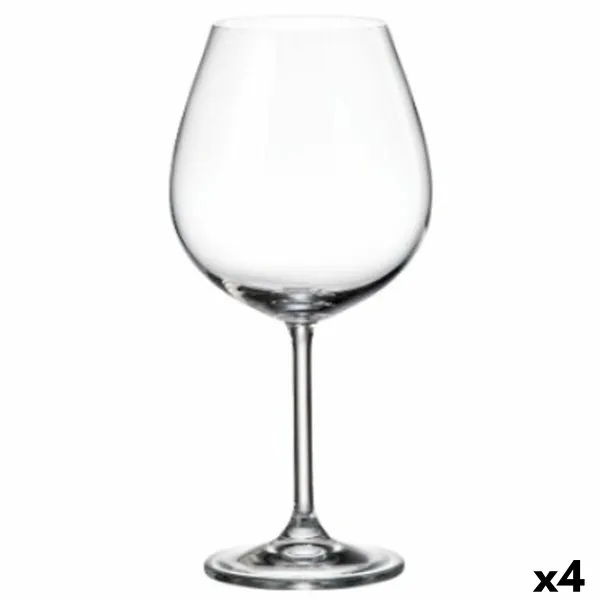 Vīna glāžu komplekts Bohemia Crystal Clara 650 ml 6 Daudzums (6 gb.) (4 gb.)