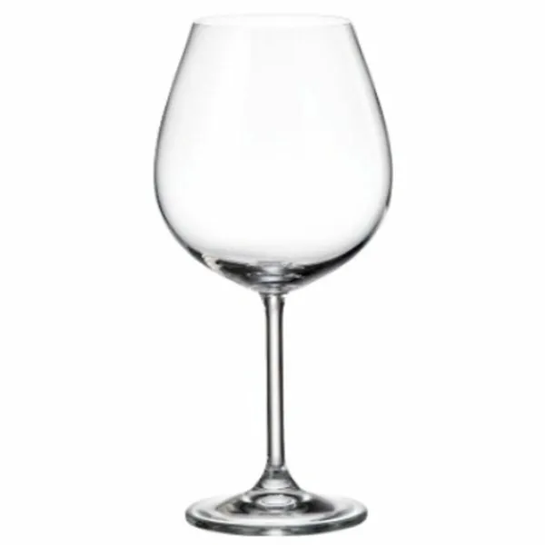 Vīna glāžu komplekts Bohemia Crystal Clara 650 ml 6 Daudzums (6 gb.) (4 gb.)