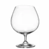 Setti laseja Bohemia Crystal Clara Konjakki 690 ml 6 osaa 4 osaa 7,5 x 12 x 16 cm