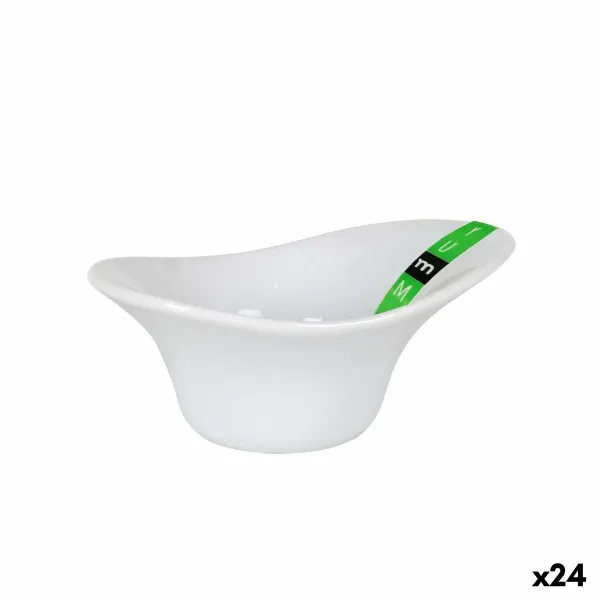 Kulho La Mediterránea Yummy Valkoinen 13 x 8,3 x 5,7 cm (24 osaa)