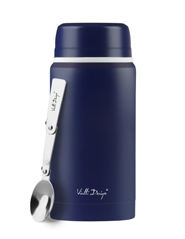 Lunch thermos navy blue 750ml FUORI 28142