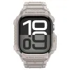 Spigen Rugged Armor Pro V2 – Strap with Case for Apple Watch 10/11 46mm (Dune Beige)