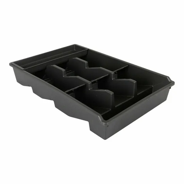 Ruokailuvälinejärjestelijä Tontarelli Bella plus Musta 43,6 x 28,7 x 7,13 cm (6 osaa)