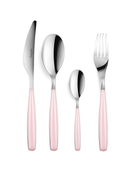 SET of 24-pcs cutlery pink DIVA 25608