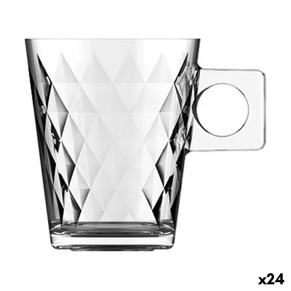 Piece Coffee Cup Set Inde Lima diamante 3 Pieces (24 Units)