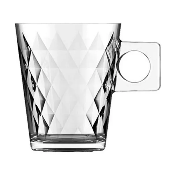 Набор из кофейных чашек Inde Lima diamante 3 Предметы (24 штук)