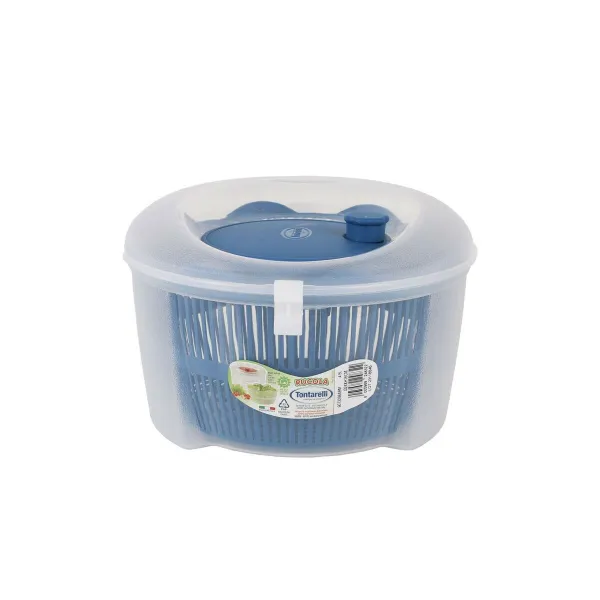 Salātu Centrifūga Tontarelli Rucola Plastmasa Caurspīdīgs 24,5 x 16 x 24,5 cm (6 gb.)