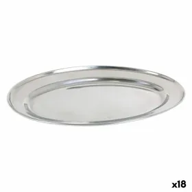 Padėklas Privilege 42853 Nerūdijantis plienas Ovalas (18 vnt.) (35 x 22,2 cm)