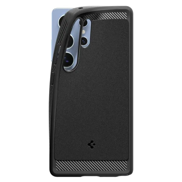 Spigen Rugged Armor Mag MagSafe - Case for Samsung Galaxy S25 Ultra (Matte Black)