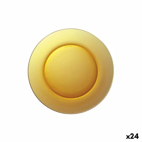 Plokščia lėkštė Duralex Lys Gintaras Ø 23,5 cm (24 vnt.)