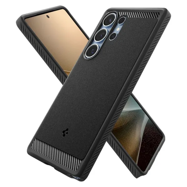 Spigen Rugged Armor Mag MagSafe - Case for Samsung Galaxy S25 Ultra (Matte Black)