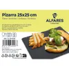 Plokščia lėkštė Santa Clara Alfares Lenta 25 x 25 cm 6 mm (12 vnt.)