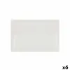 Pasniegšanas Plate La Mediterránea Elite Taisnstūra 30 x 20 x 2,5 cm (6 gb.)