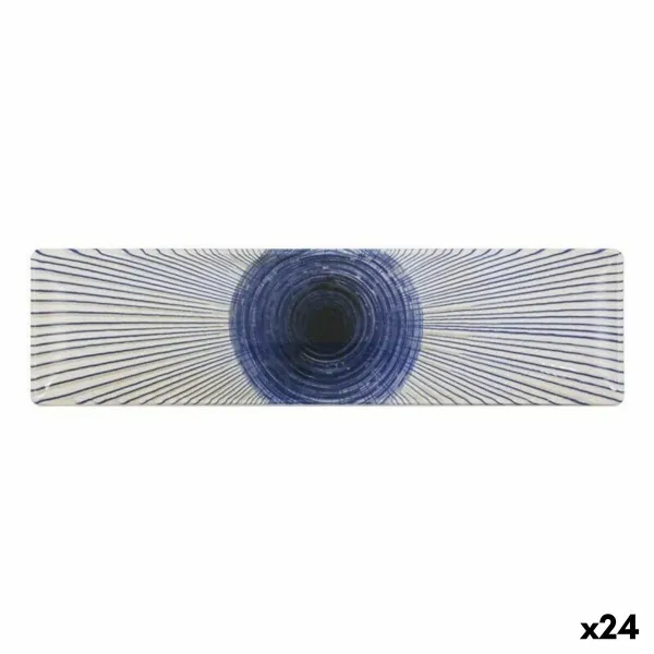 Syvä lautanen La Mediterránea Irys Suorakulmainen 30 x 8 x 2cm (24 osaa)