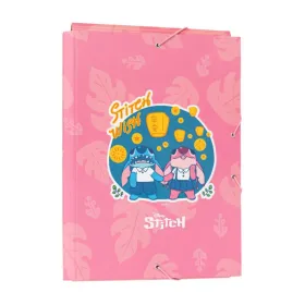 Disney Stitch - Folder / folder with elastic band A4 (24 x 34 cm)