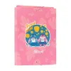 Disney Stitch - Folder / folder with elastic band A4 (24 x 34 cm)